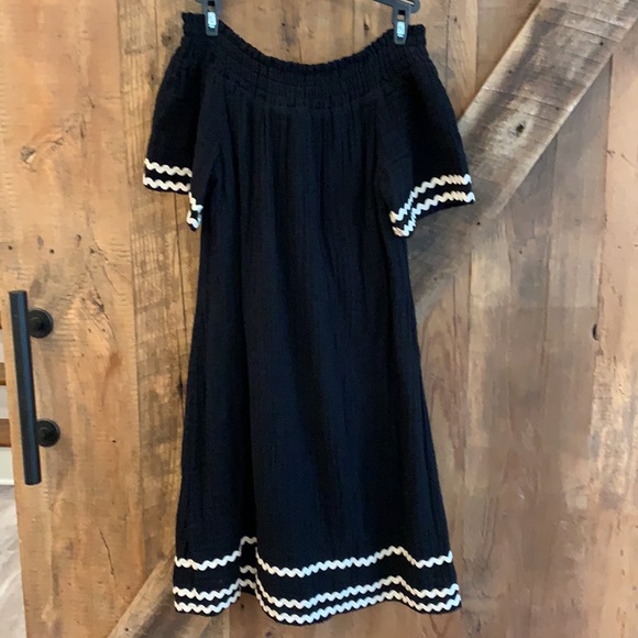 NWT Michael Stars crinkle cotton gauze Dress Size XS - Picture 2 of 8